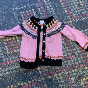 Hanna Andersson Fair aisle Cardigan Sweatwe